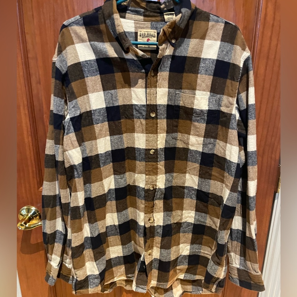 Red Head Plaid Flannel